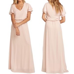 Show Me Your Mumu Blush Michelle Maxi Dress